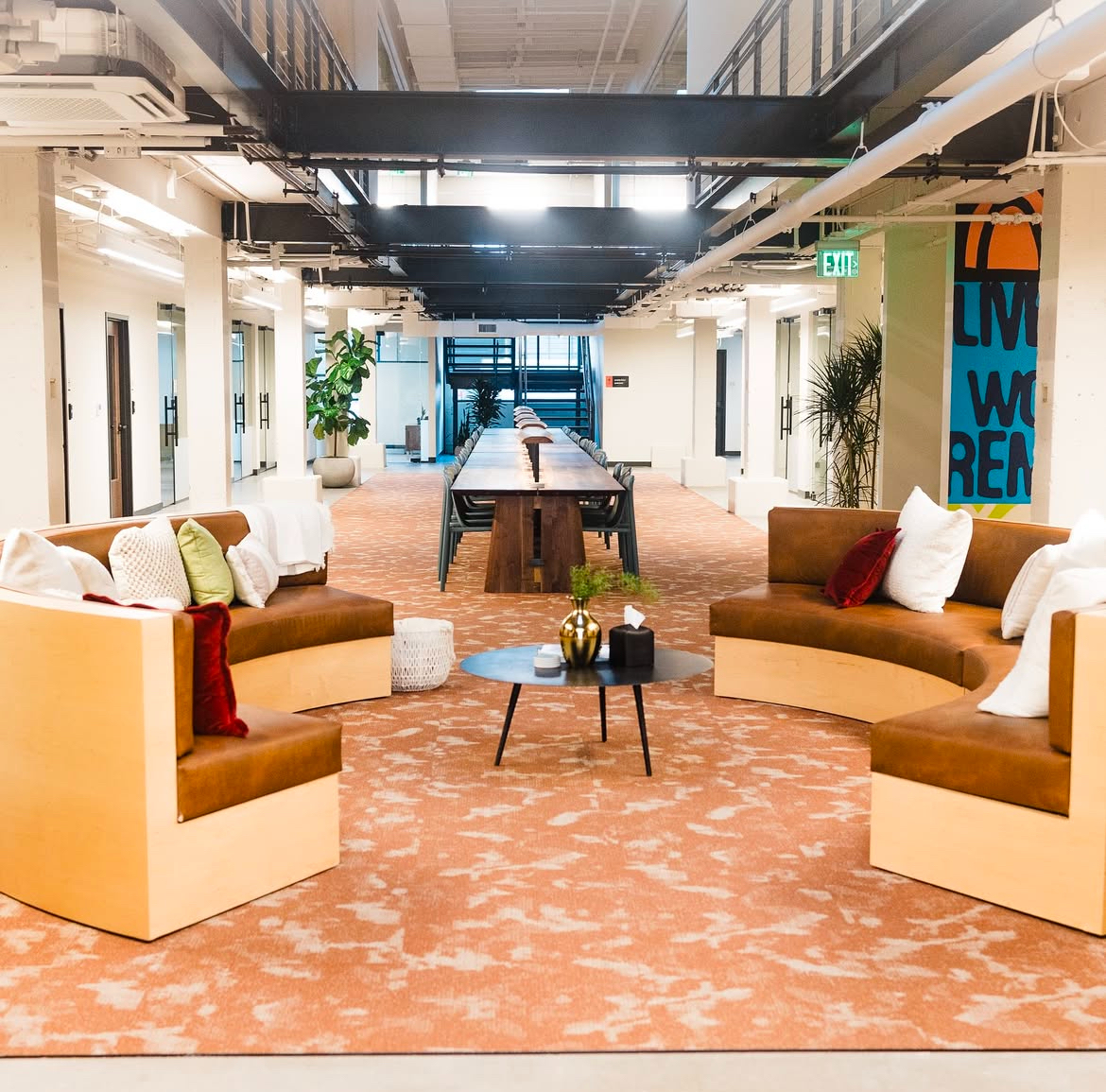Gradient coworking space